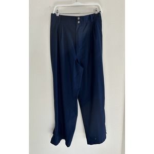 ZR Zero Restriction Mens L Gore-Tex Blue Golf Pants USA Leg Zippers Waterproof
